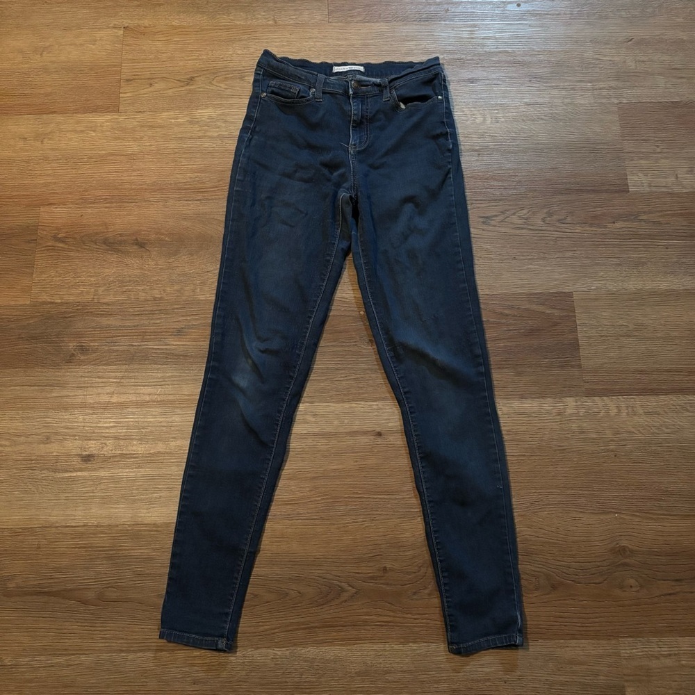 Women's Dark Blue Jeans